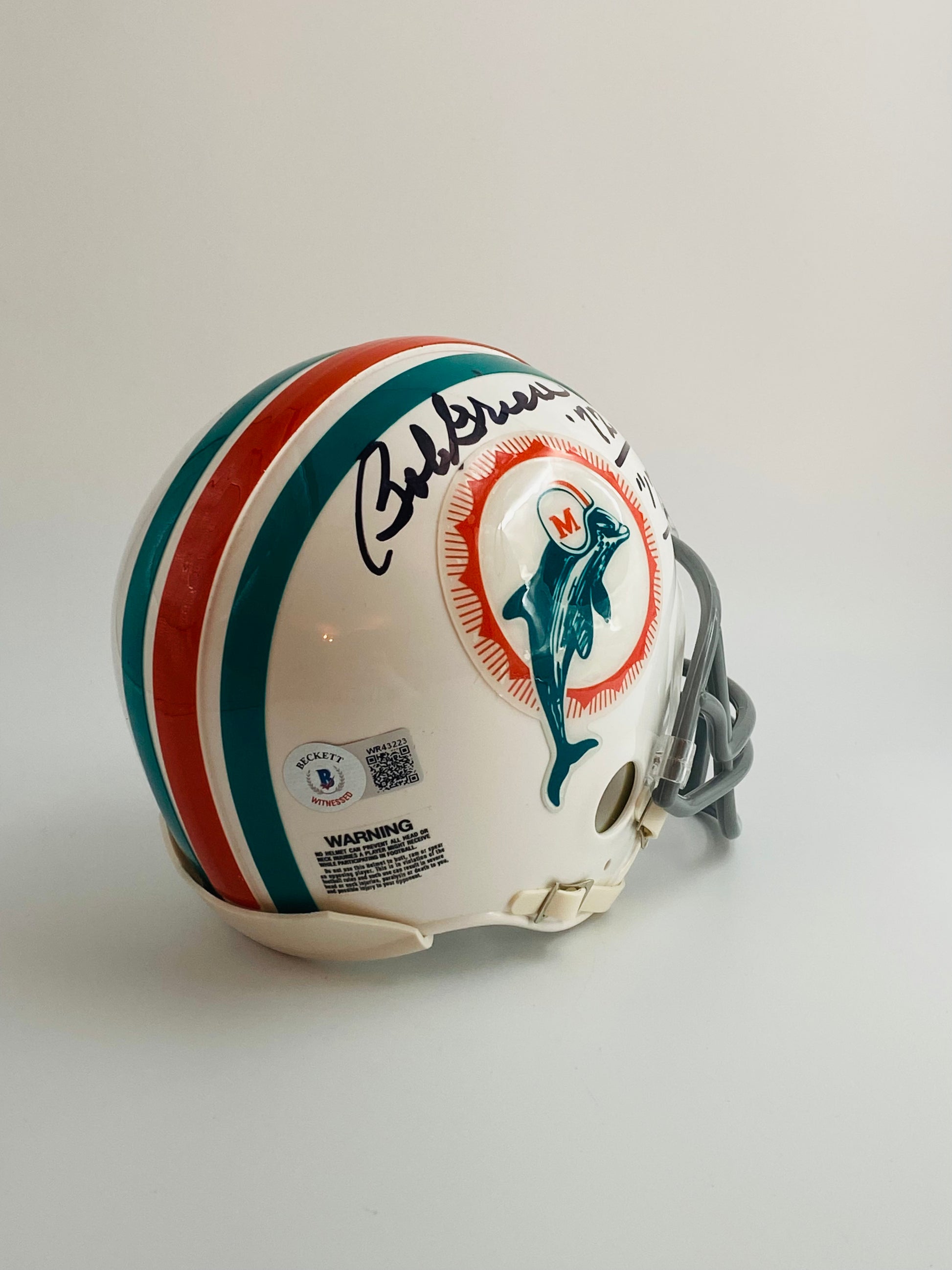 Bob Griese Signed Miami Dolphins Flash Alternate Speed Mini Helmet (Be –  Super Sports Center